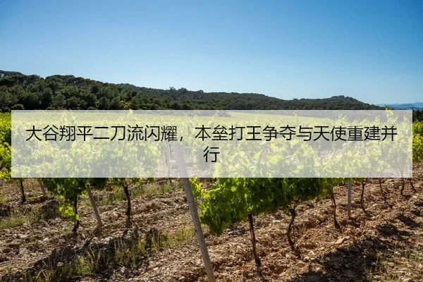 大谷翔平二刀流闪耀，本垒打王争夺与天使重建并行